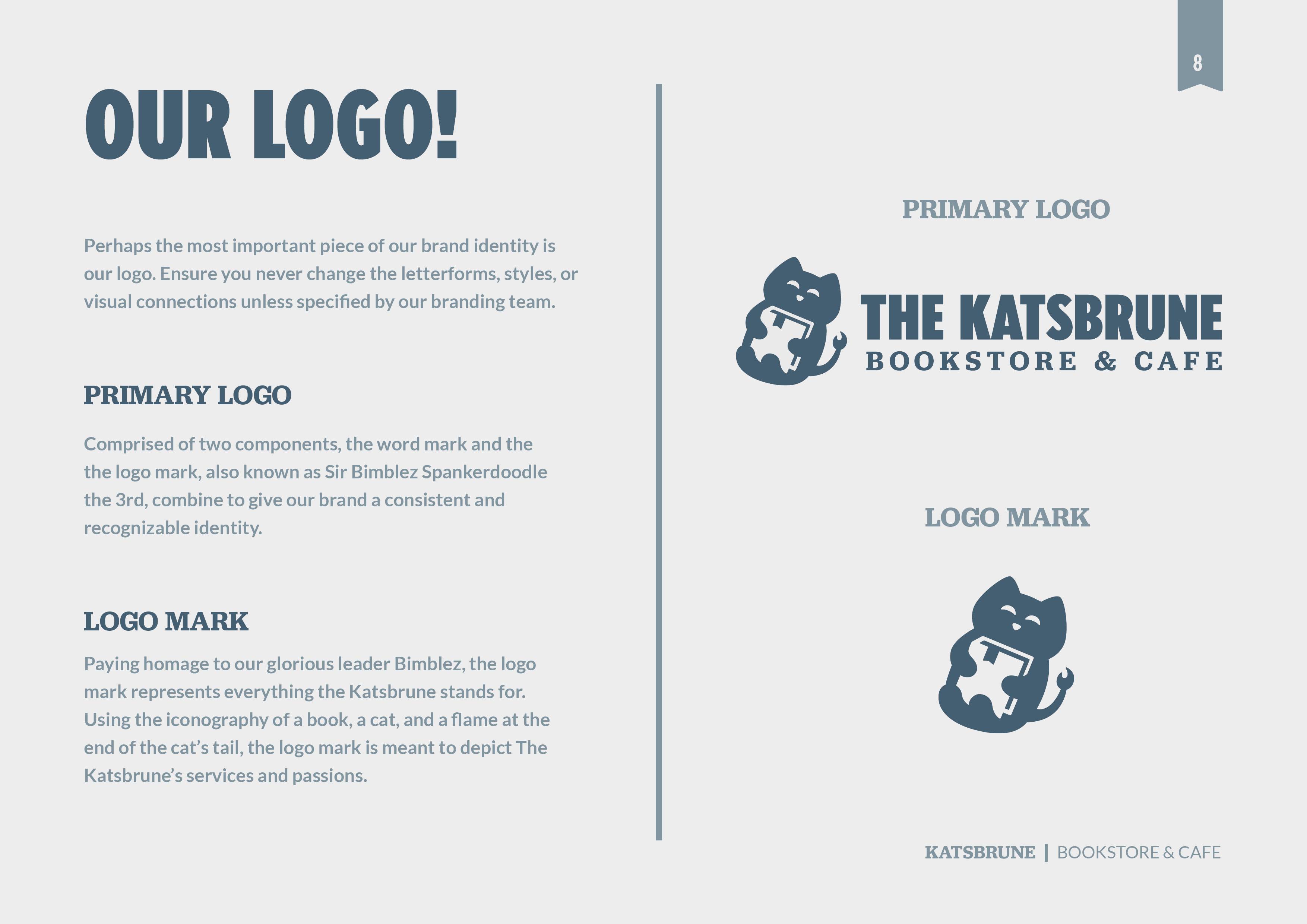 Katsbrune Brand Identity Page 1